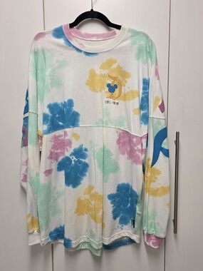 Disney Parks Tie Dye Spirit Jersey Disneyland Resort Women’s Large NWT